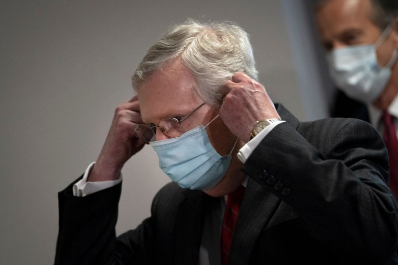 Mitch McConnell Says Lawmakers Must 'Take a Pause' on
Coronavirus Relief Spending 1