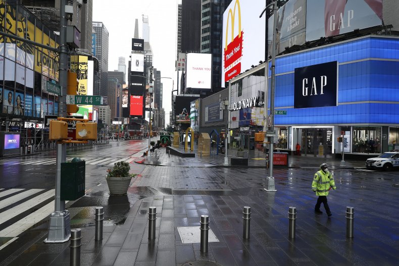 New York City's Pedestrian Death Rate Plummets Due To
Coronavirus Lockdown 1