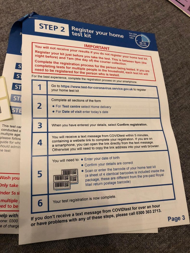 Why Are The U.K. COVID-19 Testing Kits Complicated to
Use? 1