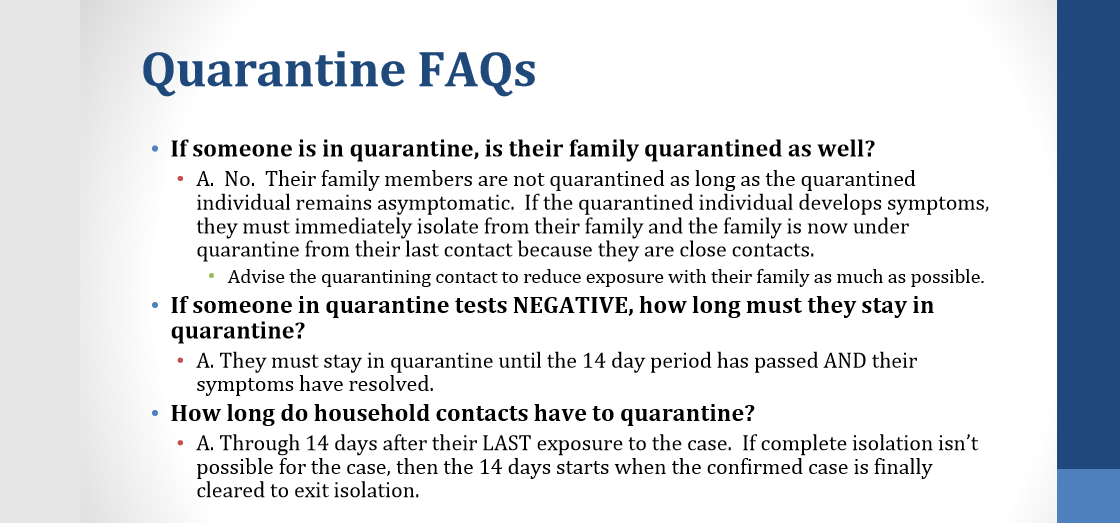 CDC-Promoted Training Materials Say: Quarantine CHILDREN of
Sick Parents 1