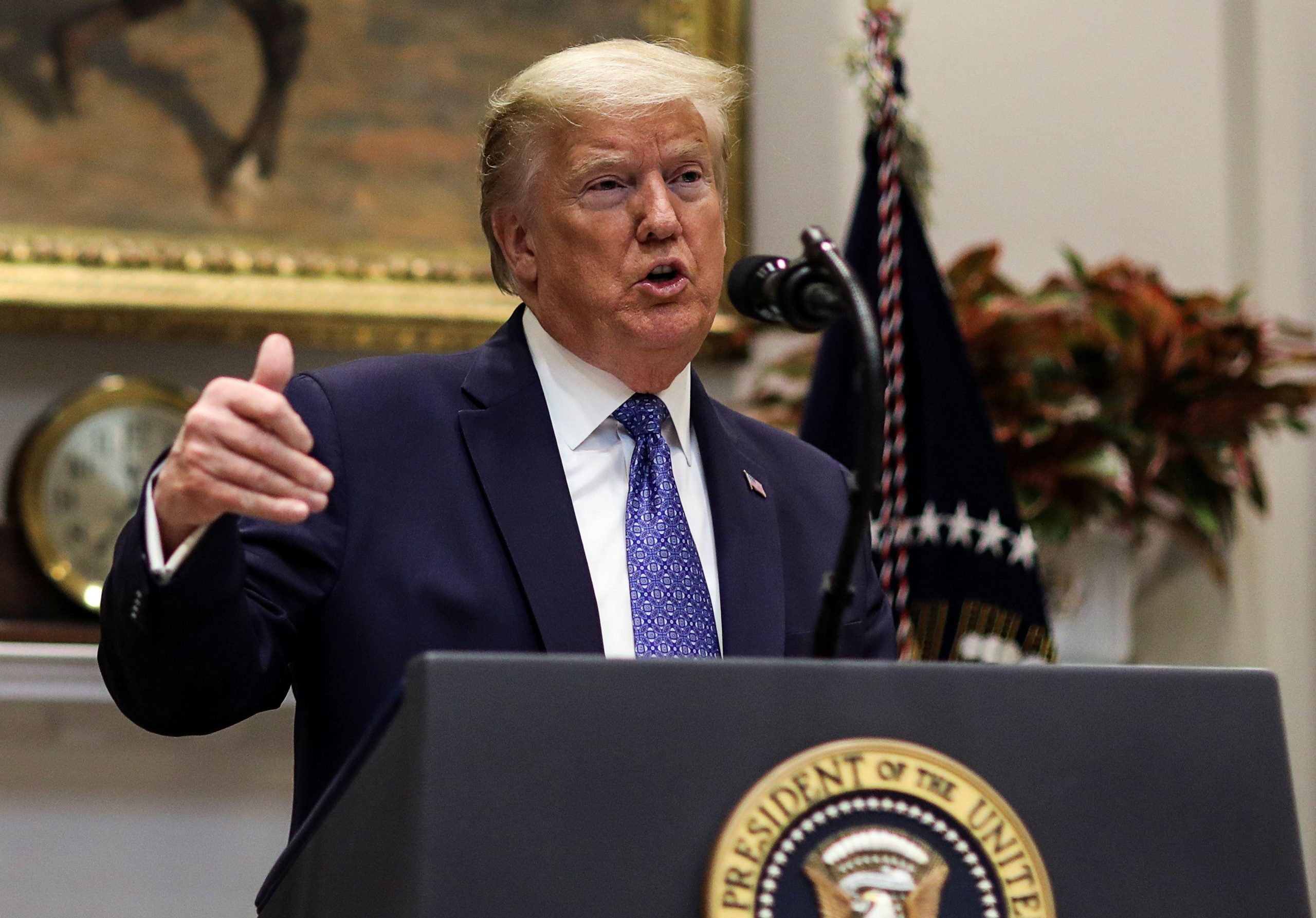 Trump defends his use of unproven treatment as prevention
against coronavirus 1
