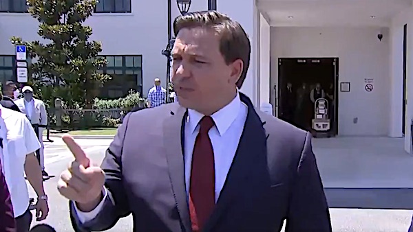 WATCH: DeSantis scorches media for getting coronavirus
predictions wrong 1