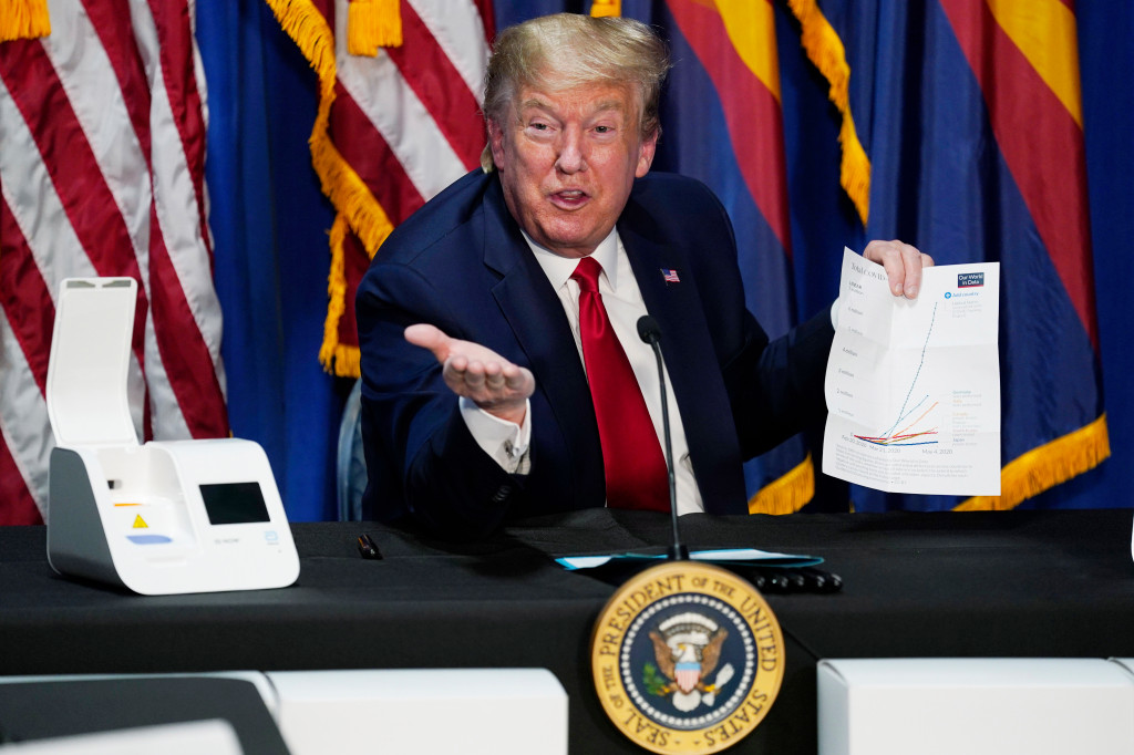 Coronavirus: Trump says task force will continue
‘indefinitely’ 1