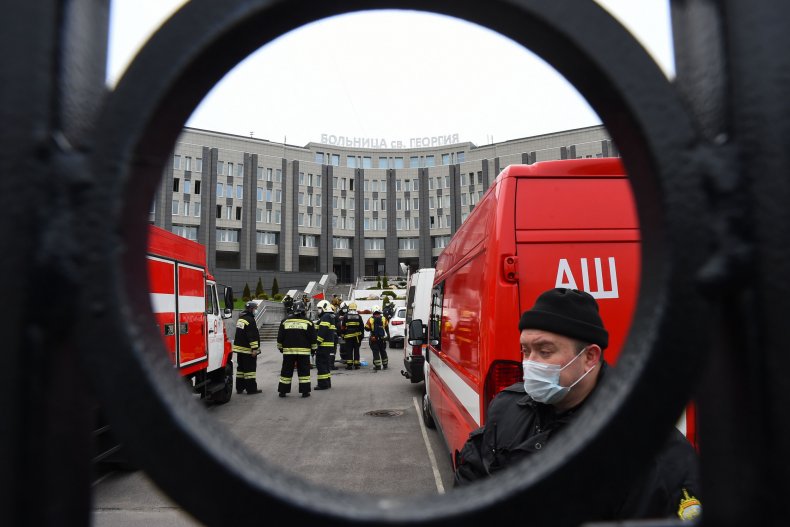 Five Coronavirus Patients Die in Russia Hospital Fire After
Ventilator Short-Circuits 1