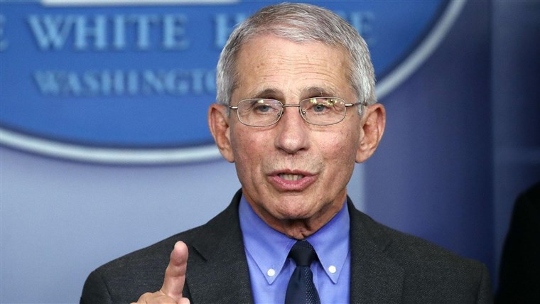 Fauci set to testify to Congress on U.S. coronavirus
response, reopening plans 1
