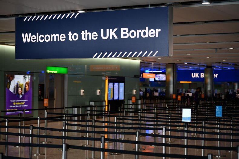 Immigration into U.K. Nearly Vanishes with COVID-19
Restrictions 1