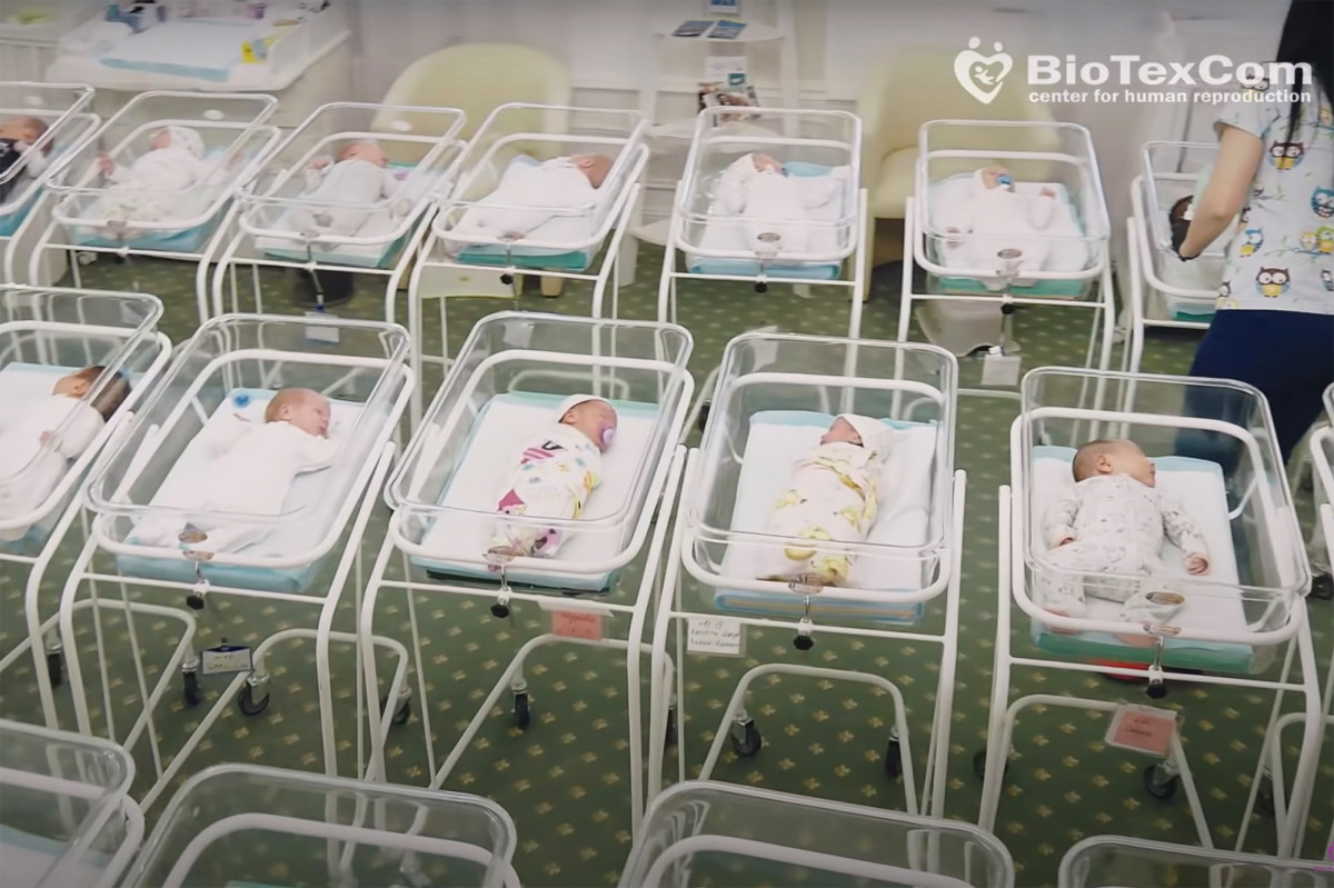 Nearly 50 surrogate babies crammed into Ukraine hotel amid
coronavirus 1