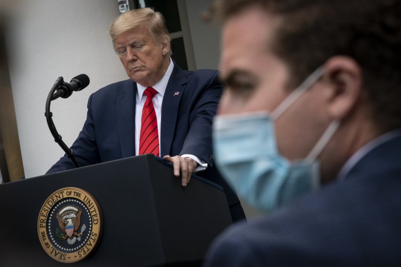 Trump Heads to Key Battleground State Pennsylvania to
Promote His Coronavirus Response at Mask Supplier Site 1