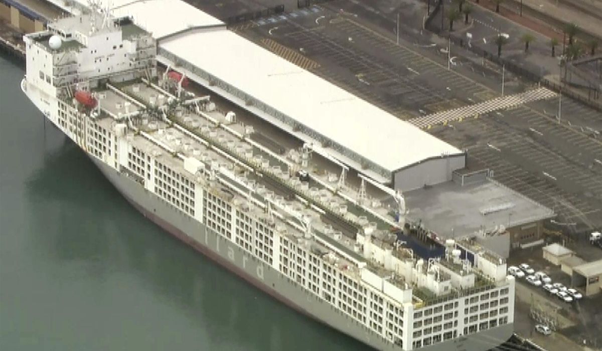 Coronavirus cluster found in cargo ship in Australia 1