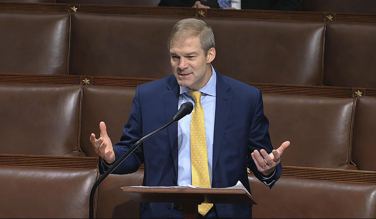 Jim Jordan rips 'political' coronavirus oversight committee
at virtual meeting 1