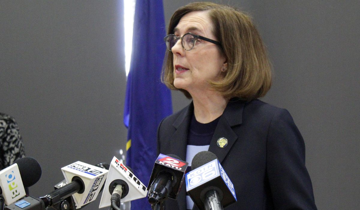 Oregon judge ordered to explain or vacate ruling nullifying
Kate Brown coronavirus restrictions 1
