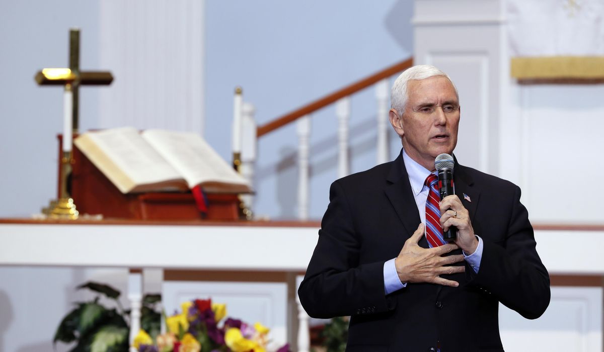 Mike Pence 'not in quarantine,' VP office says downing 'self
isolation' reports 1
