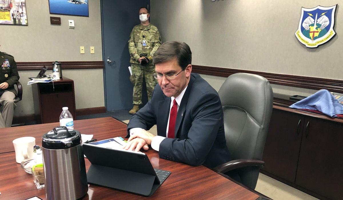 Esper: Pentagon ready for second wave of coronavirus 1