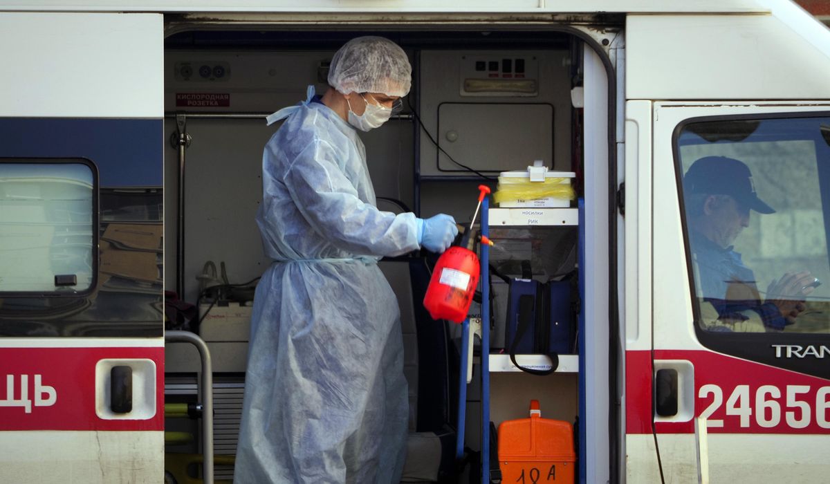 Russian doctors fall from hospital windows amid
coronavirus 1
