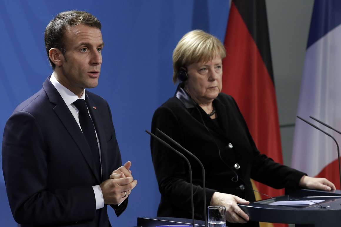 Germany buckles to France on coronavirus recovery
plan 1