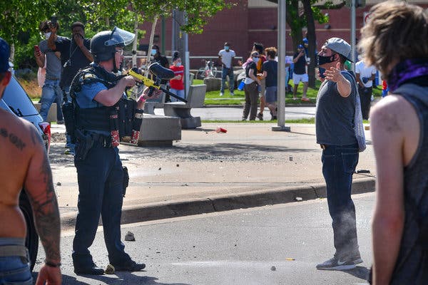 The Latest Police Tool in Protests: Paintball Guns 1
