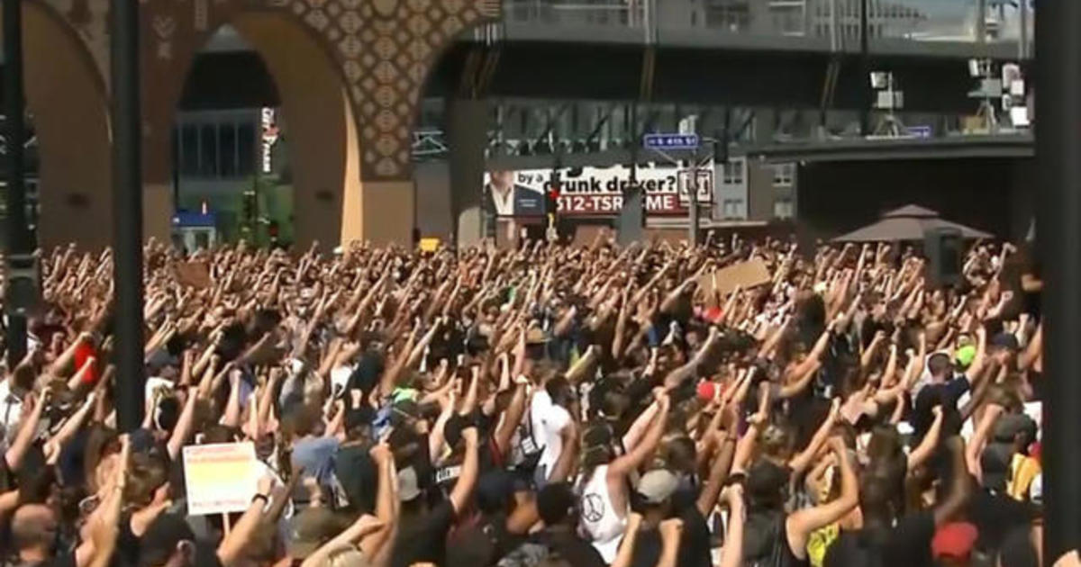 Protests did not lead to spike in COVID-19 cases, study
finds 1