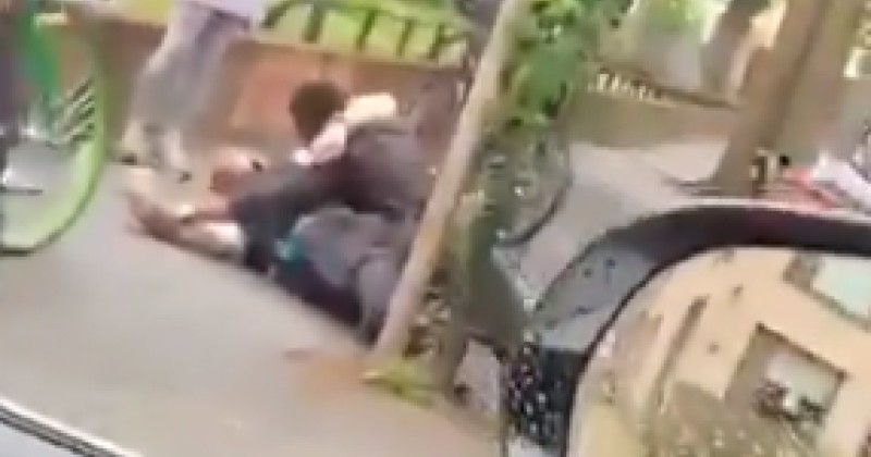 London: White Police Officer Attacked Stone’s Throw Away
From George Floyd ‘Take a Knee’ Event 1