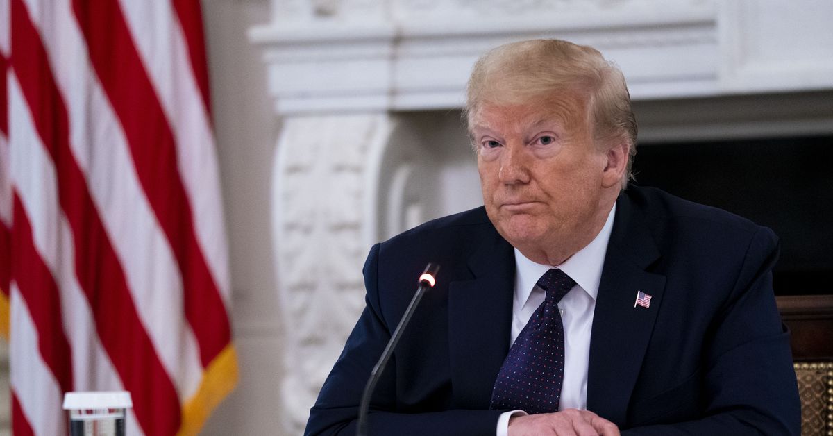 After George Floyd killing, Trump avoids talk of racial
bias 1