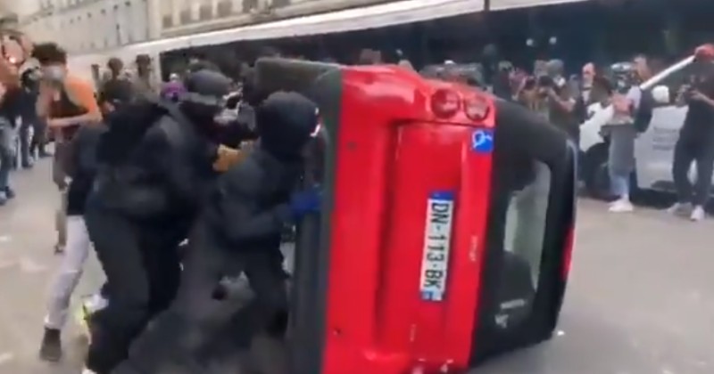 France: Violent Leftists Hijack Healthcare Workers Protest,
Cause Chaos 1