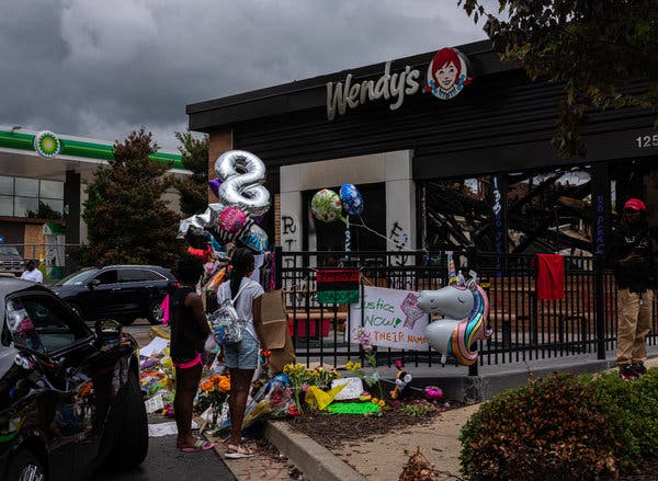 Live Protest Updates: Some Atlanta Officers Stay Home After
Rayshard Brooks Charges 1