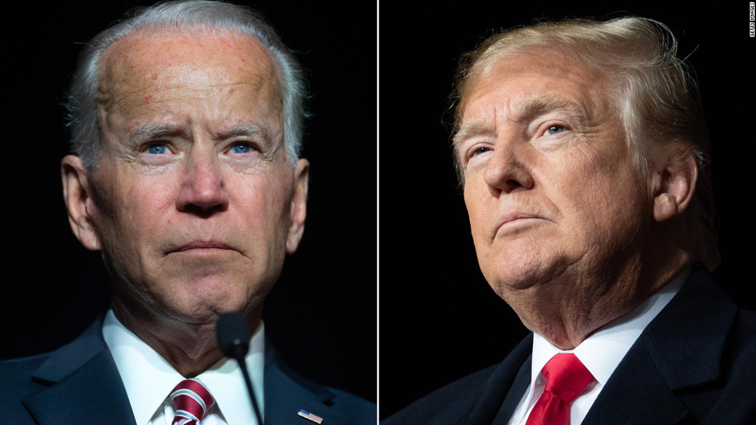 Biden campaign blasts Trump's 'outrageous' comments on
coronavirus testing 1