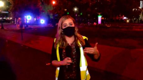 Journalist partially blinded while covering protests:
There's no way they could have mistaken me for anything but
press 1