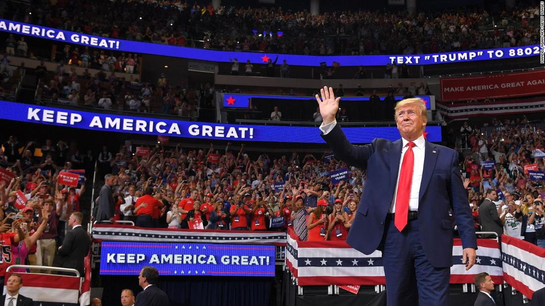Lawyers sue to stop Trump's Tulsa campaign rally over
coronavirus fears 1