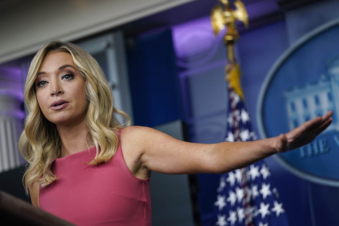 McEnany: Trump raised 'legitimate' questions with conspiracy
tweet about elderly protester 1
