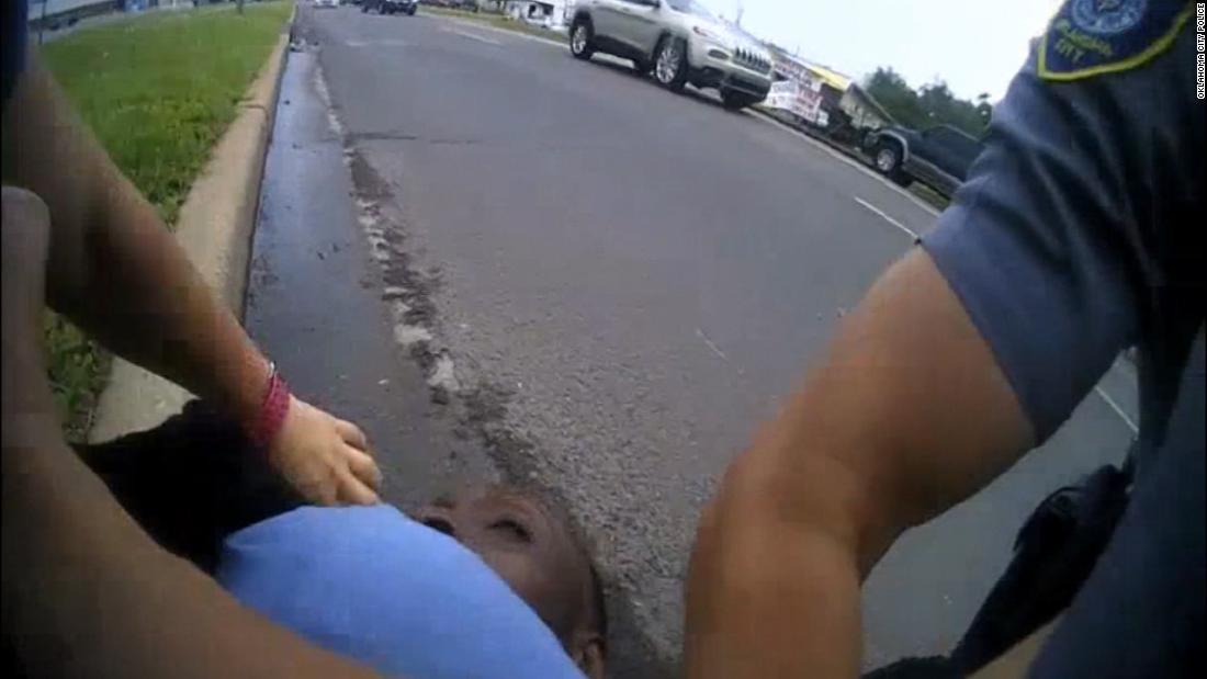 Oklahoma City police release video of 2019 deadly arrest
after protesters demand it 1