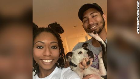 He proposed to his girlfriend at a Black Lives Matter
protest to celebrate black love 1