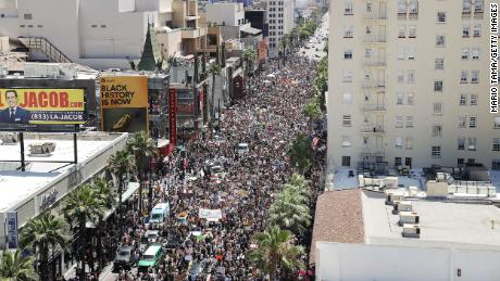 Thousands show up for black trans people in nationwide
protests 1