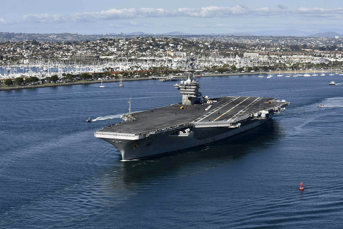 Navy upholds firing of carrier captain who warned of
coronavirus 1