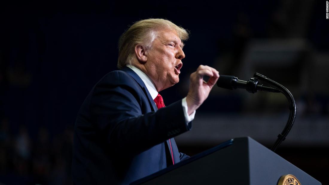 An official dismissed the President's coronavirus testing
comment as 'tongue in cheek.' But it wasn't Trump's first
time. 1