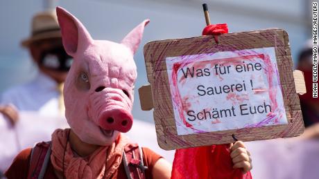 Germany imposes fresh lockdown after coronavirus outbreak at
meat factory 1