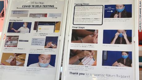 UC San Diego is planning to test its students, faculty and
staff regularly for Covid-19 in fall 1
