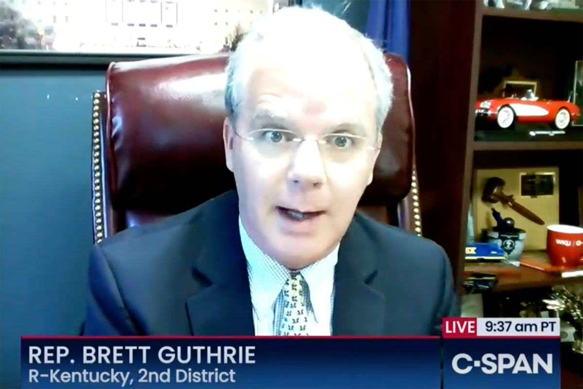 ‘Monster’ heard on video feed during House coronavirus
hearing 1