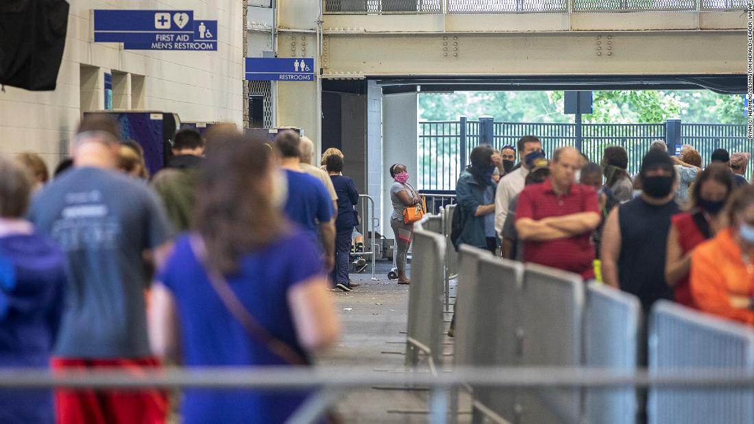 Kentucky and New York voters head to polls in primaries
reshaped by coronavirus pandemic 1