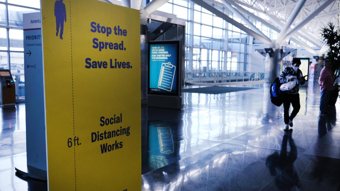 NY, NJ and CT expand quarantine advisories for travelers
from 8 more states with high coronavirus rates 1