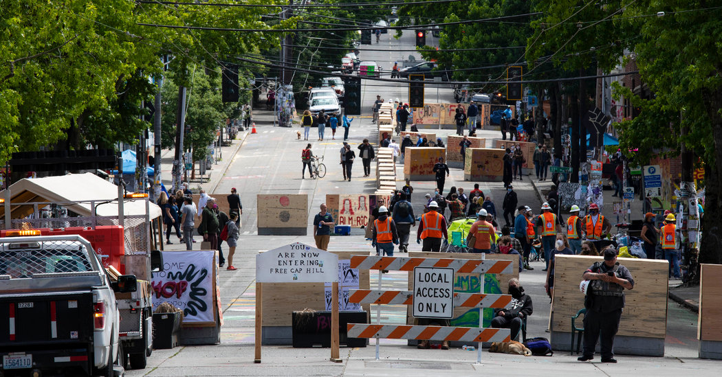 Another Shooting at Seattle's Protest ‘Autonomous
Zone’ 1