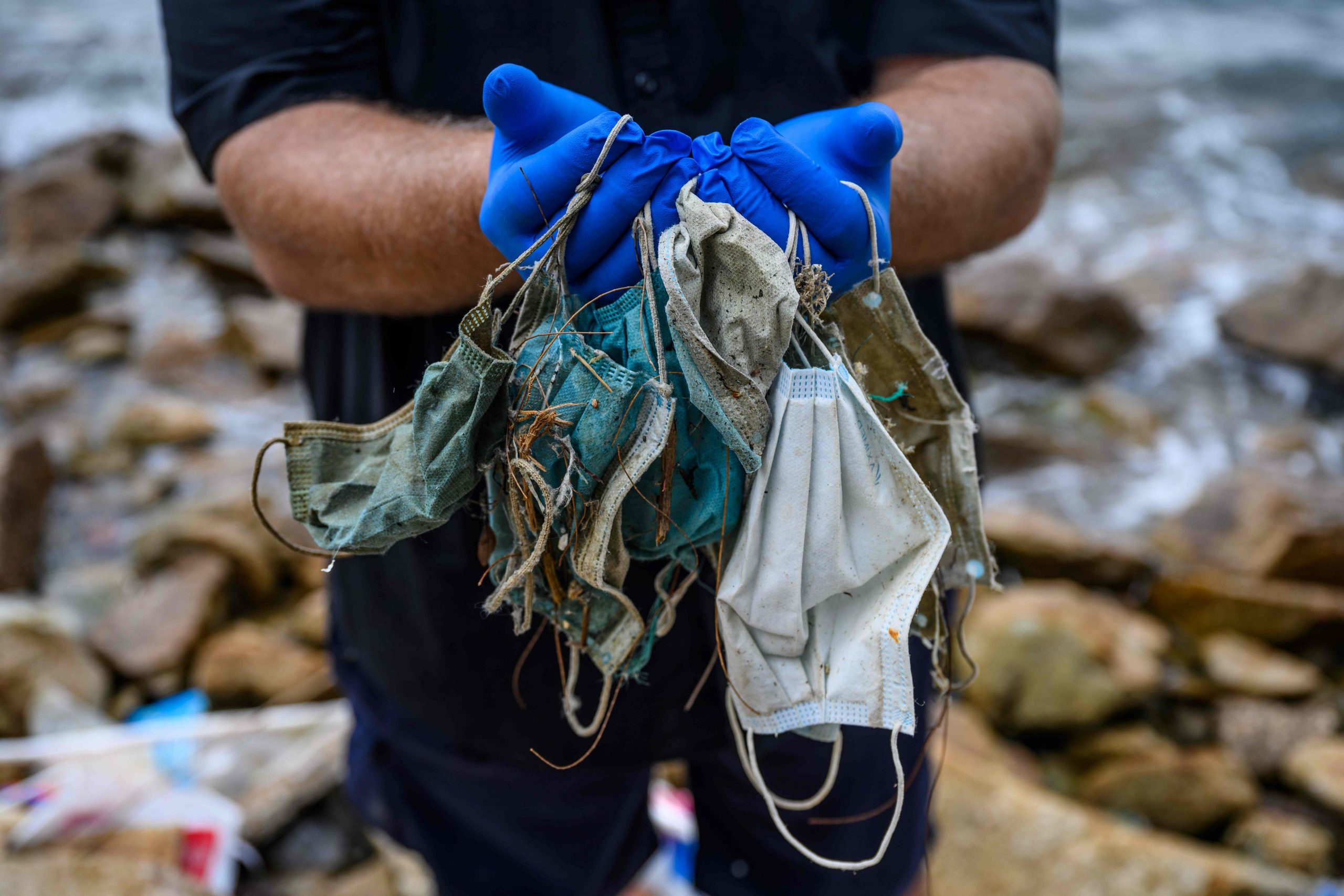 'More masks than jellyfish': Environmental groups raise
worry about coronavirus waste in oceans 1