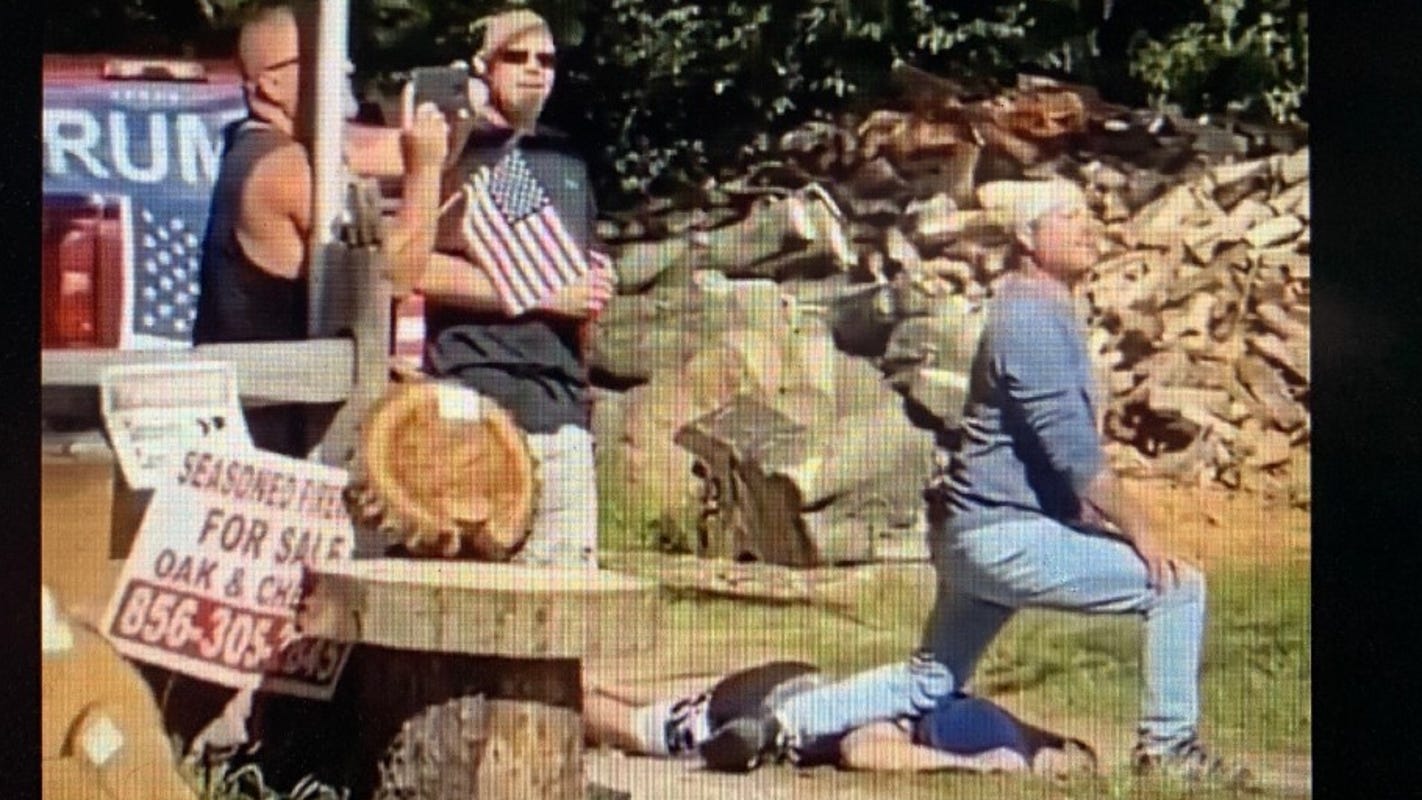 FedEx employee fired, NJ officer suspended linked to video
mocking George Floyd death 1