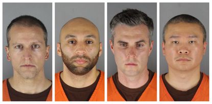 Judge sets March 2021 trial date for cops charged with
George Floyd’s murder 1 Judge sets March 2021 trial date for cops charged with
George Floyd’s murder 1