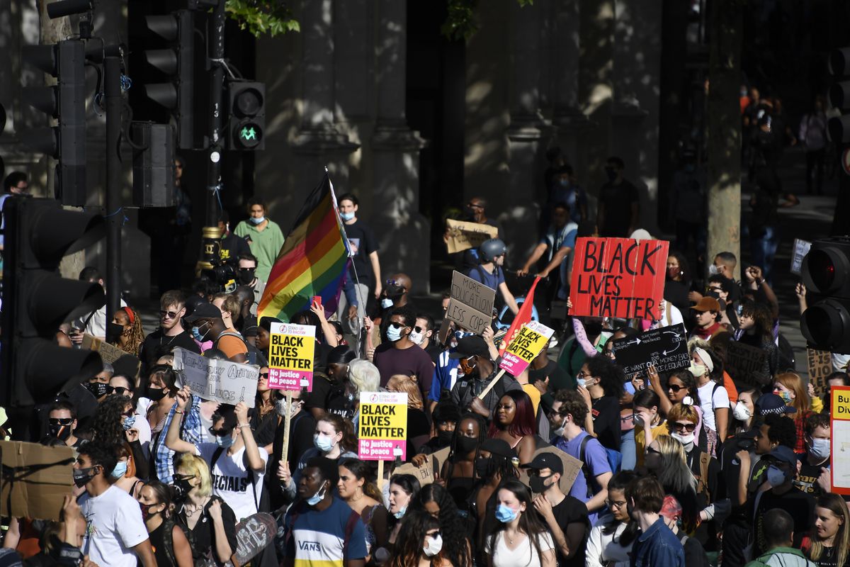 U.K. demonstrators hold fourth weekend of anti-racism
protests 1 U.K. demonstrators hold fourth weekend of anti-racism
protests 1