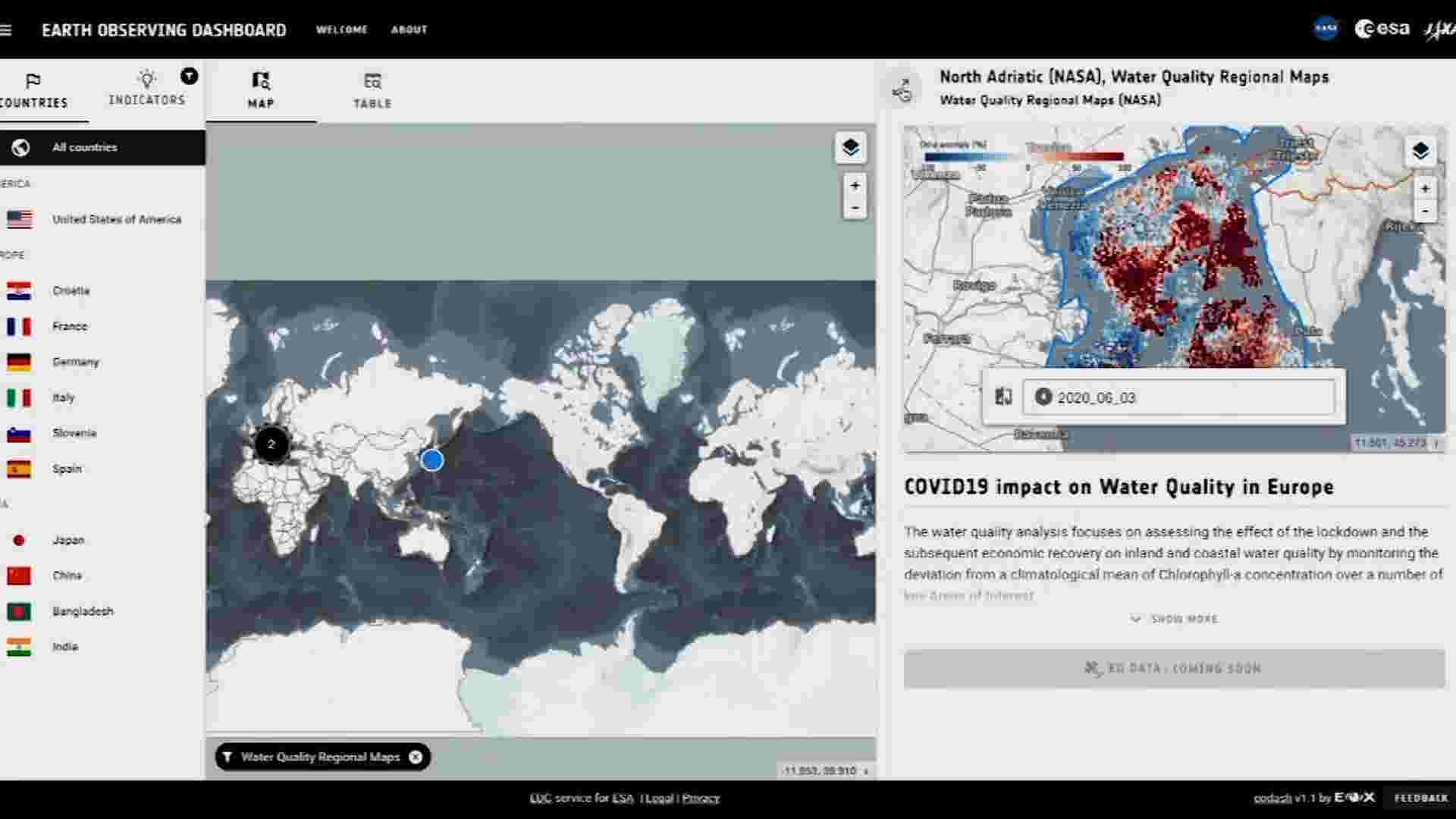 Satellite images show coronavirus affects Earth 1