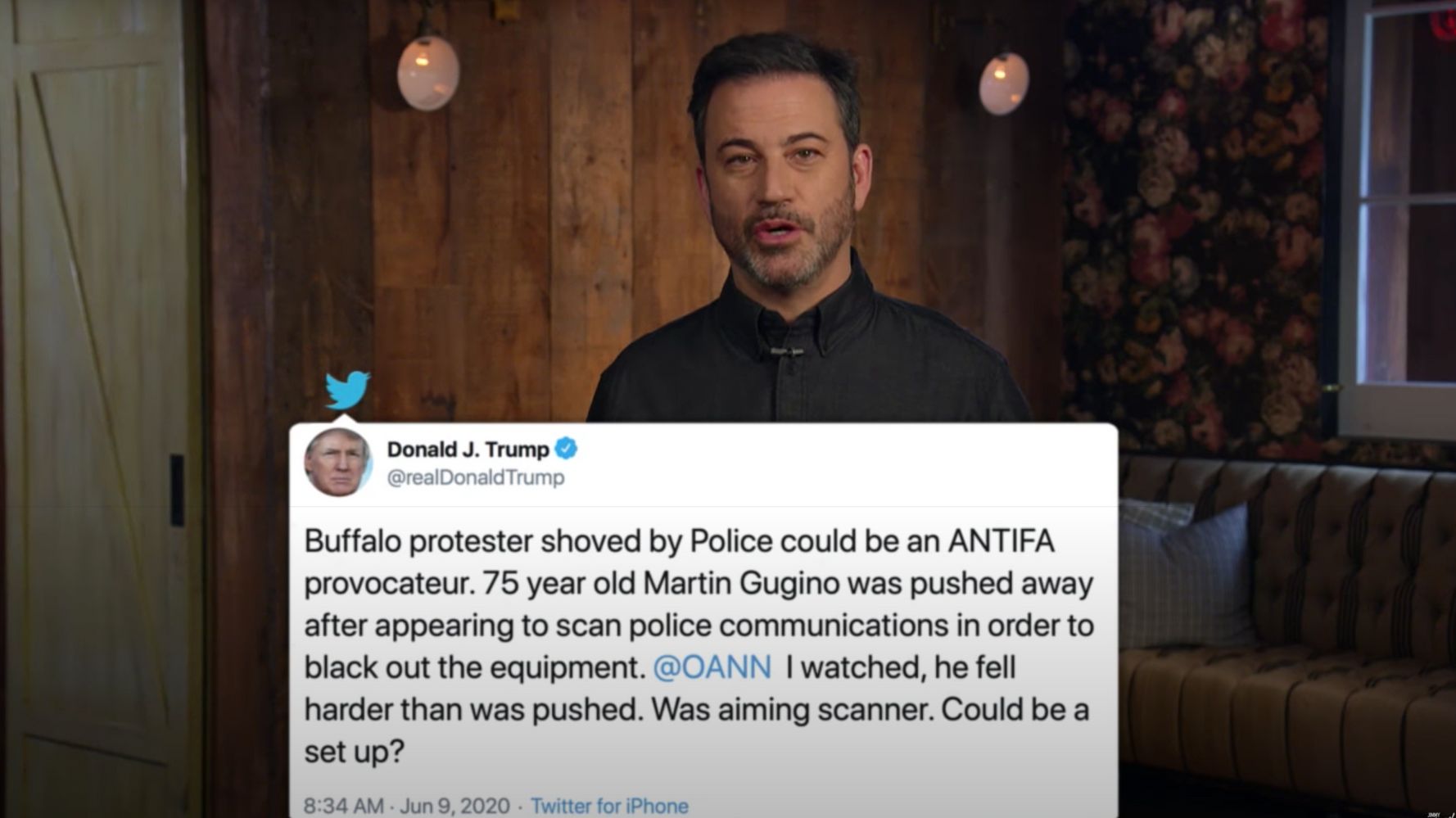 Jimmy Kimmel Gives Simple Reason Why Trump’s Protester
Conspiracy Is Nonsense 1