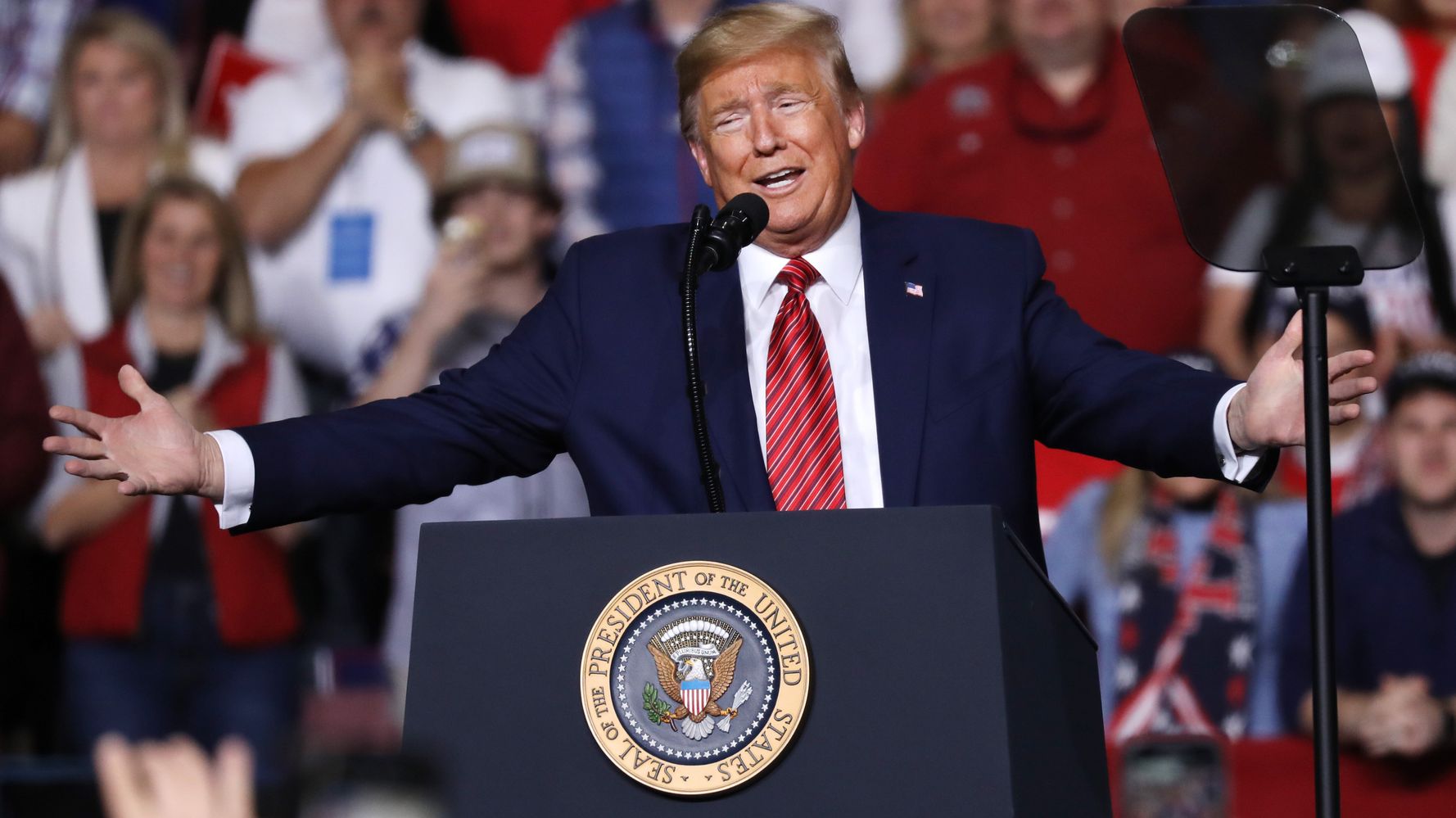 Trump Campaign Says You Can’t Sue If You Get COVID-19 At His
Rally 1