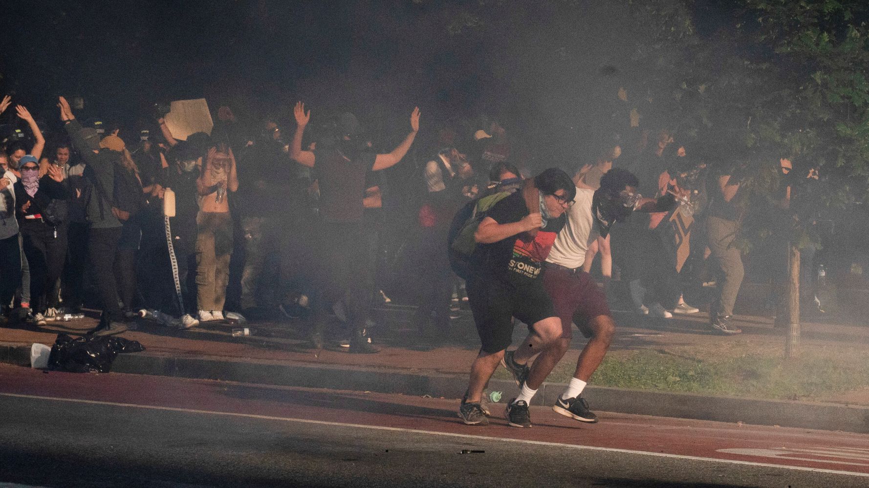 Secret Service Finally Admits Using Pepper Spray On
Protesters Ahead Of Trump’s Bible Pose 1