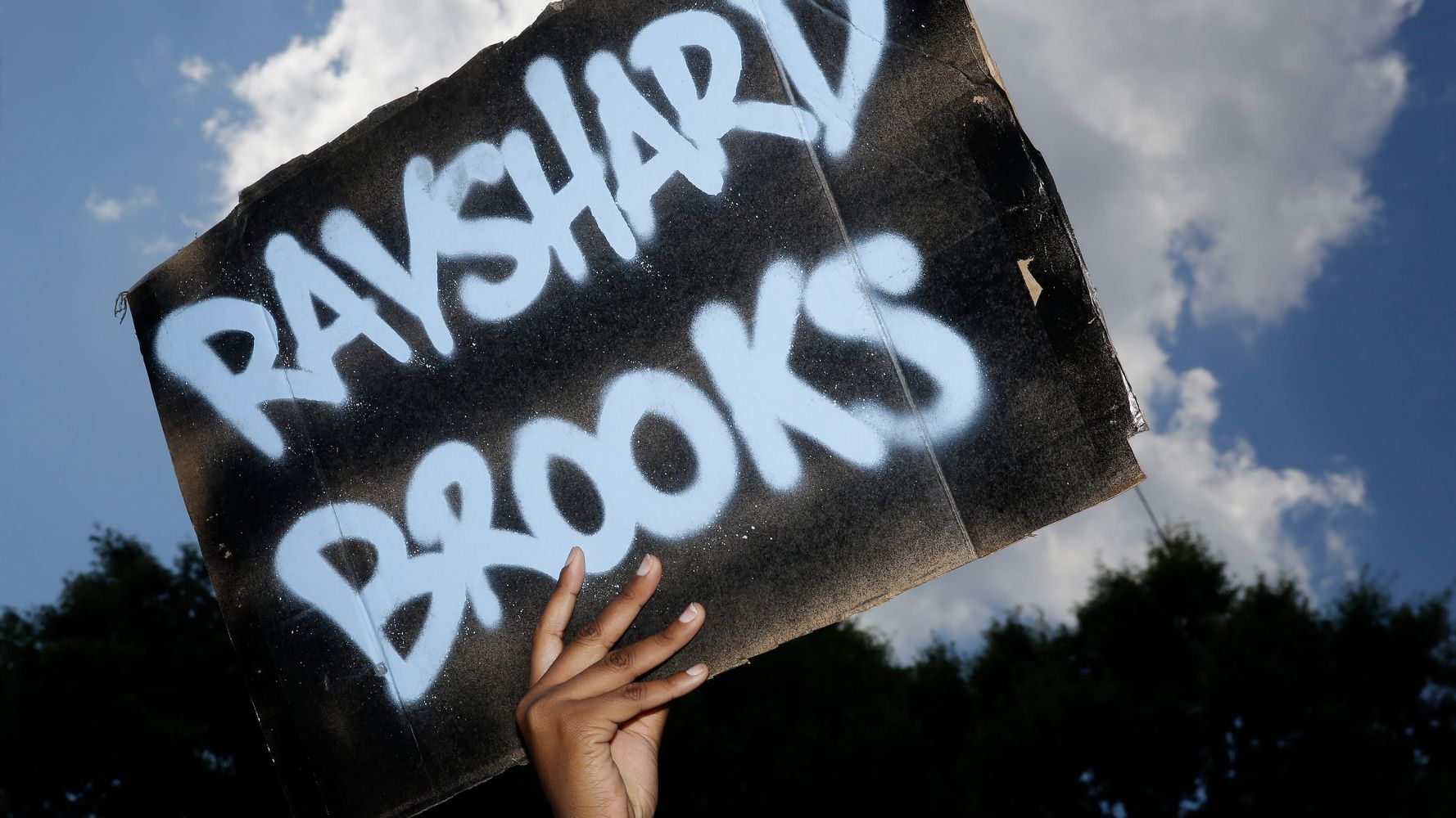 Protesters Light Fire Inside Wendy’s Where Atlanta Police
Killed Black Man 1