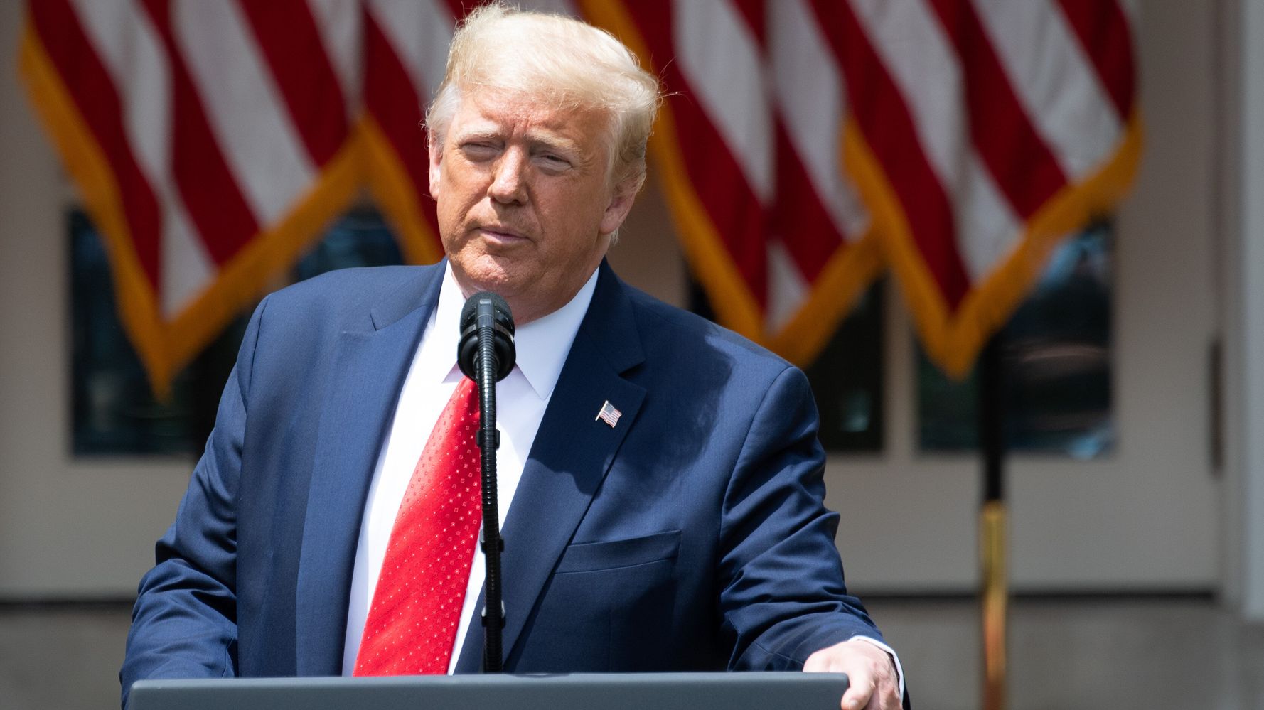 Trump Claims COVID-19 Will Go Away And That An AIDS Vaccine
Exists. It Doesn’t. 1
